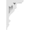 Ekena Millwork Brontes Architectural Grade PVC Corbel, 1 7/8"W X 7"D X 12"H CORP01X07X12BR - alternate 3